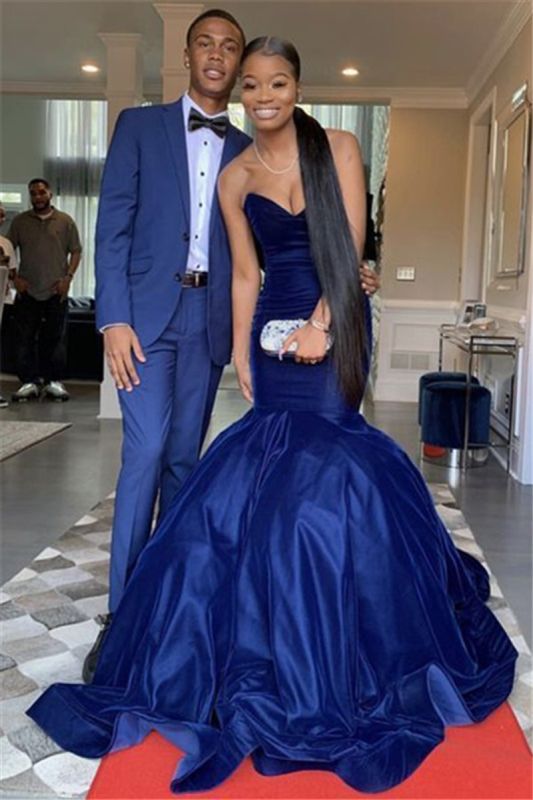 Christopher Navy Two Piece Men Fashion Prom Suit