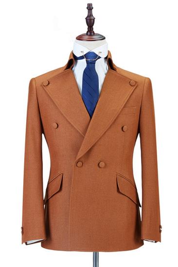 Jude Double Breasted Fashion Men Business Suit_3