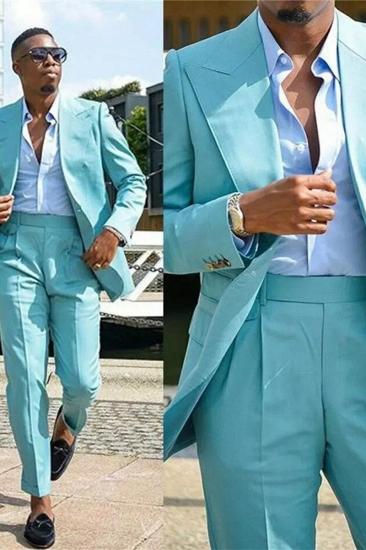 Milo Handsome Men Point Lapel Slim Fit Prom Costume_2