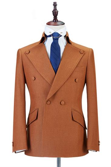 Jude Double Breasted Fashion Men Business Suit_1
